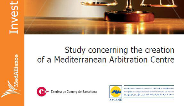 Pour la création d’un centre d’arbitrage Méditerranéen - etude 18 juillet 2010