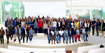 Group picture at the DiafrikInvest Bootcamp, TheCamp (Aix)