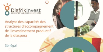 Couverture rapport capacité accompagnement investissement diaspora sénégalaise