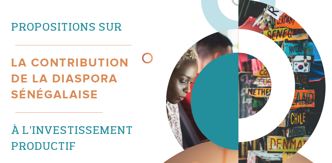 Cover of the advocacy for Senegalese diaspora