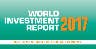Couverture du World Investement Report 2017 de l'ONU